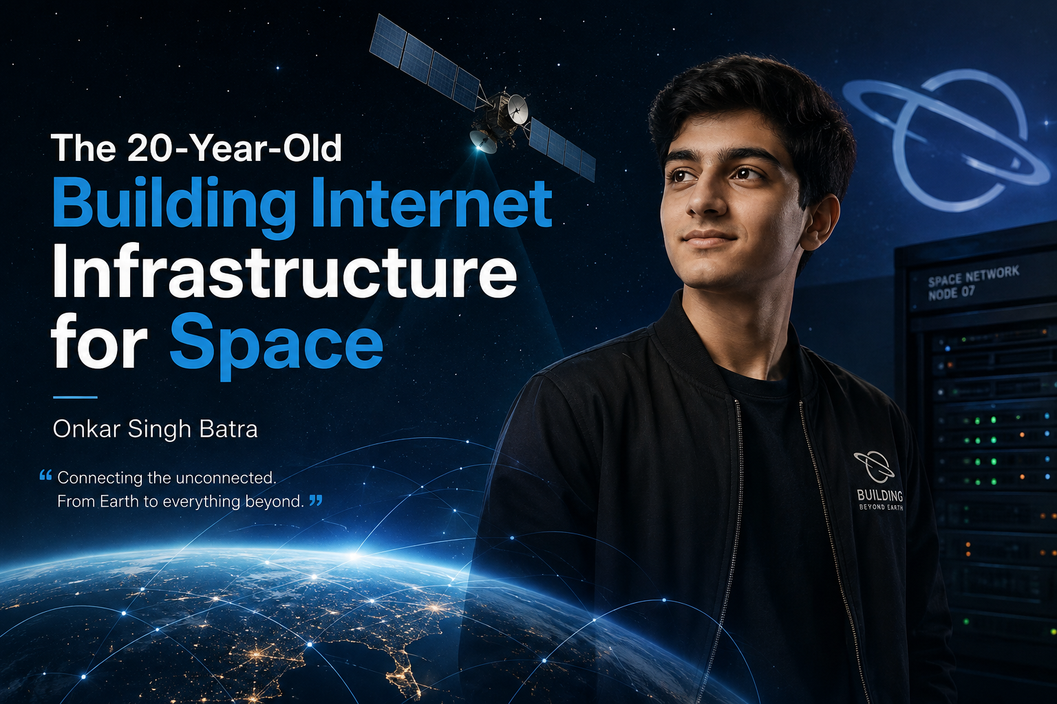 The 20-Year-Old Building Internet Infrastructure for Space