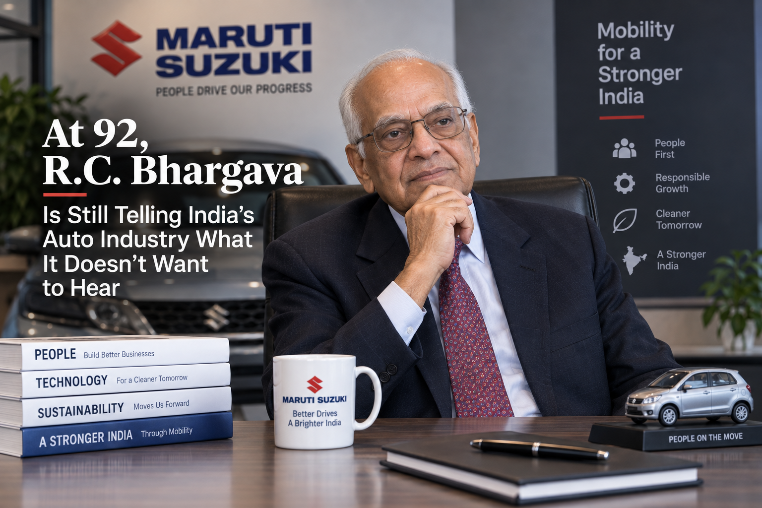 At 92, R.C. Bhargava Is Still Telling India's Auto Industry What It Doesn't Want to Hear